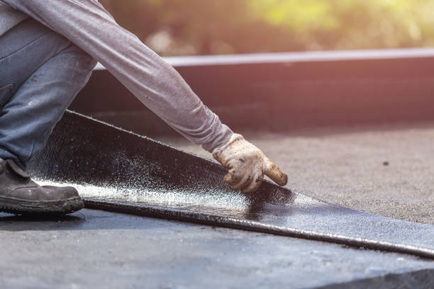 Professional Basement Waterproofing technician working in Delano, TN